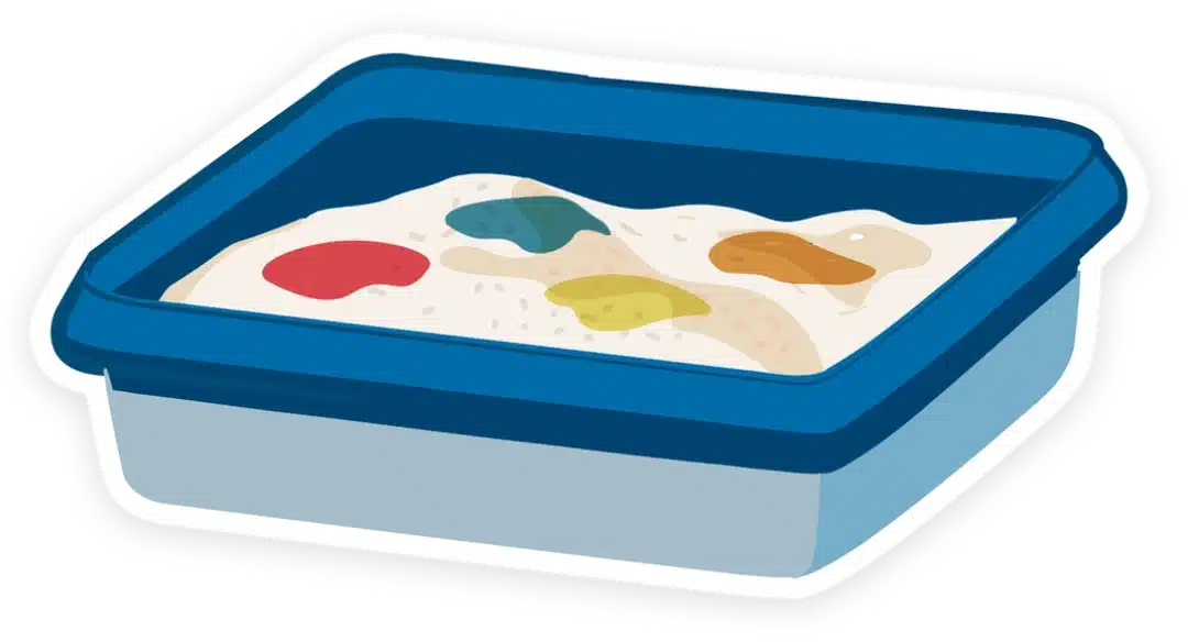 Kattenbakvulling alle kleuren